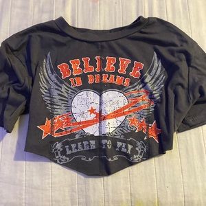 Graphic Crop top
